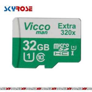 کارت حافظه microSDHC ویکومن مدل Extra 320x کلاس 10 استاندارد UHS-I U1 سرعت 48MBs ظرفیت 32 گیگابایت