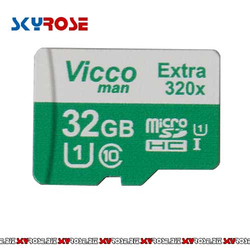 کارت حافظه microSDHC ویکومن مدل Extra 320x کلاس 10 استاندارد UHS-I U1 سرعت 48MBs ظرفیت 32 گیگابایت