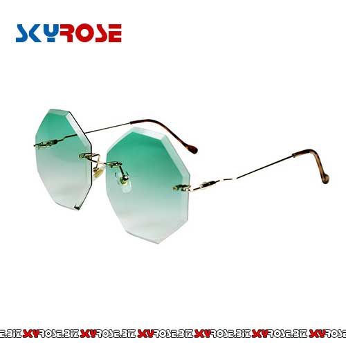 عینک آفتابی دیتیای زنانه E03 شیشه سبز
