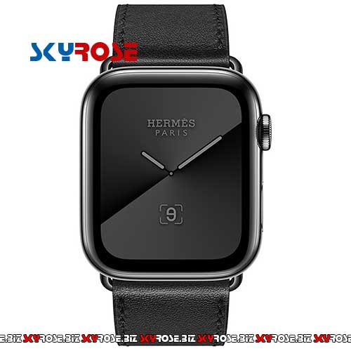 ساعت هوشمند اپل ۵ Hermes Space Stainless Steel Case